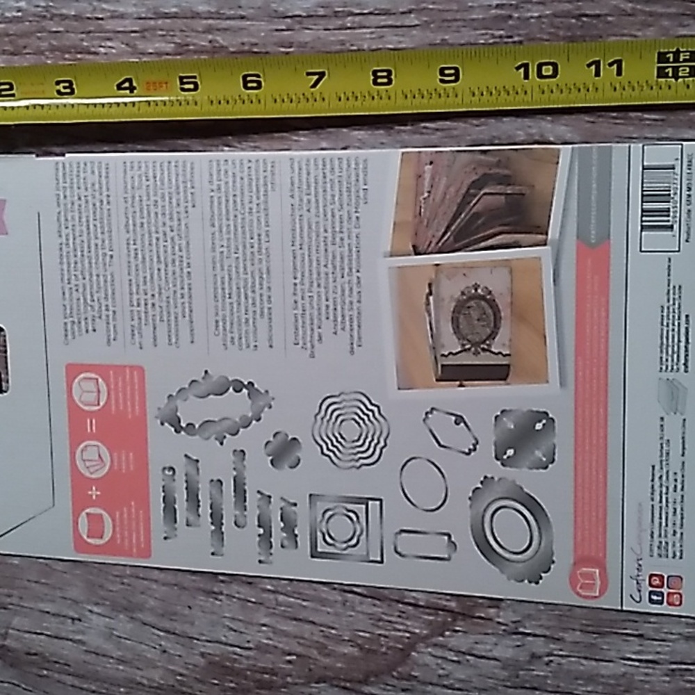 Gemini metal dies 22 pieces Elements by Crafters companion - Picture 2 of 2